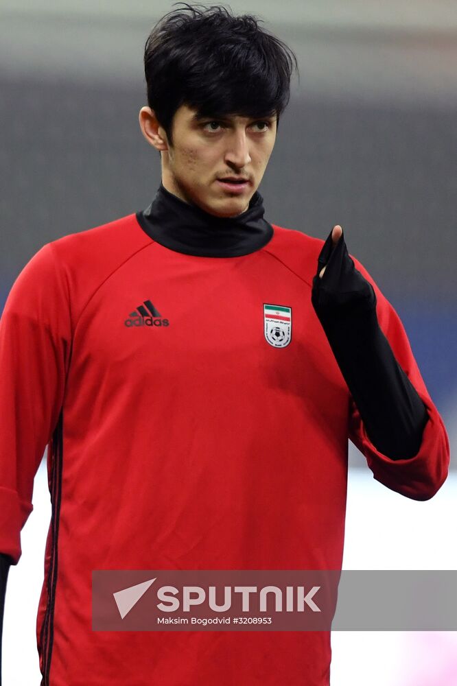 Football. Iranian team's training session