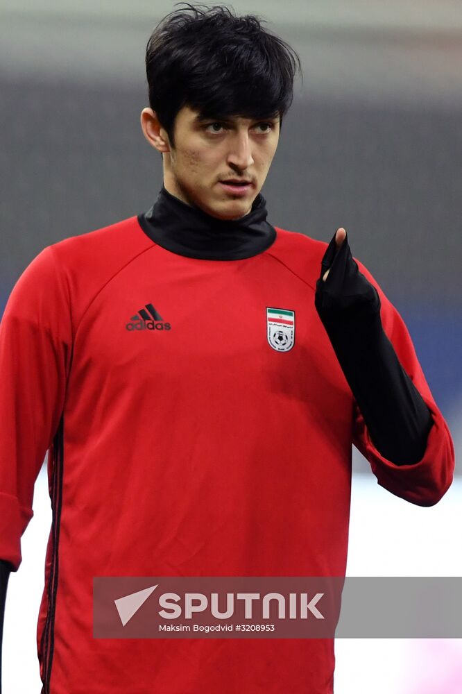 Football. Iranian team's training session