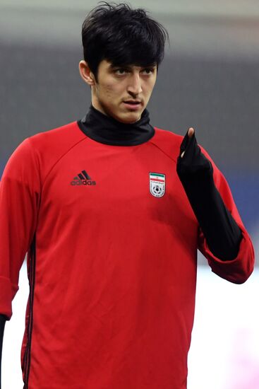 Football. Iranian team's training session