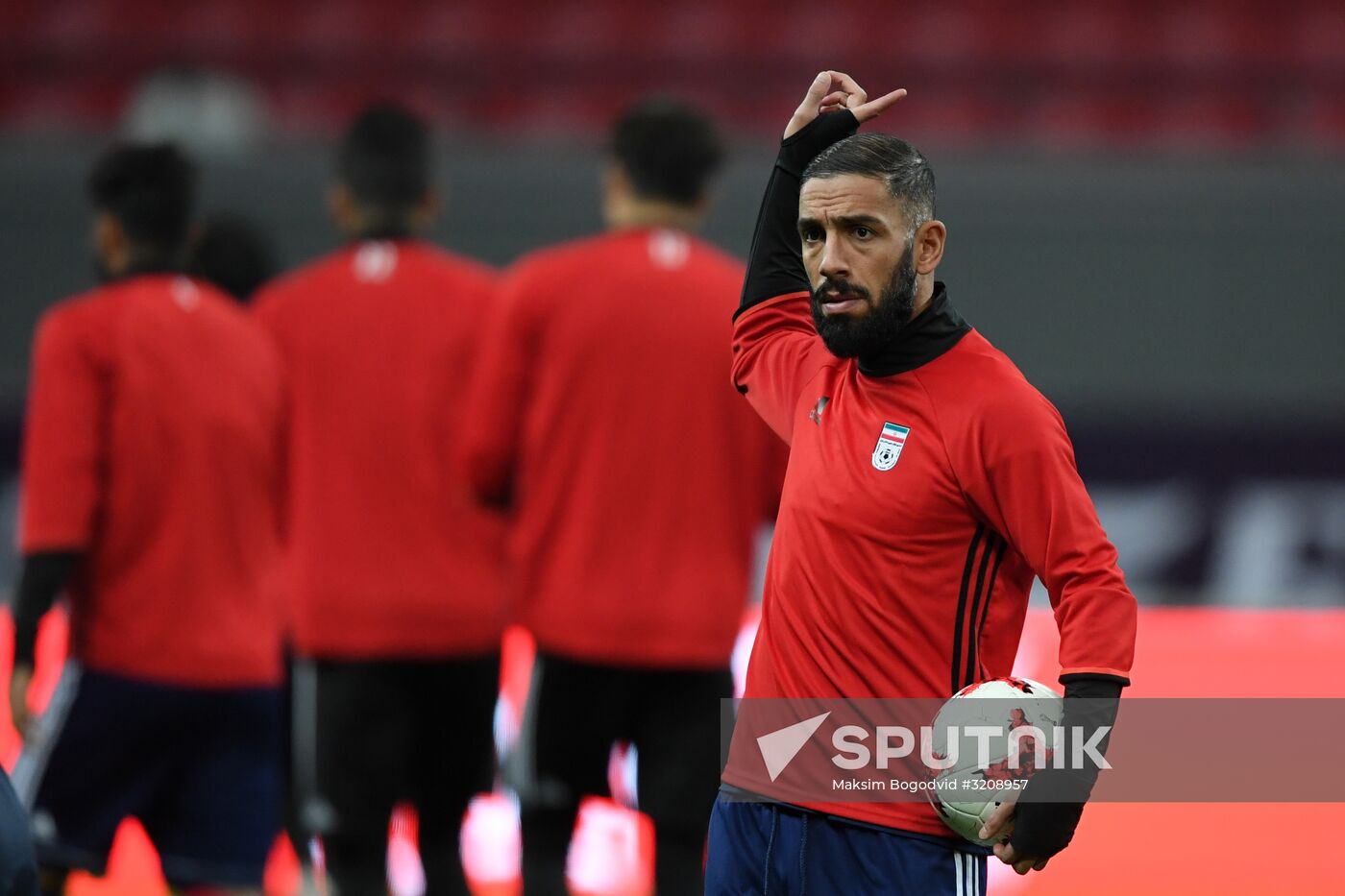 Football. Iranian team's training session