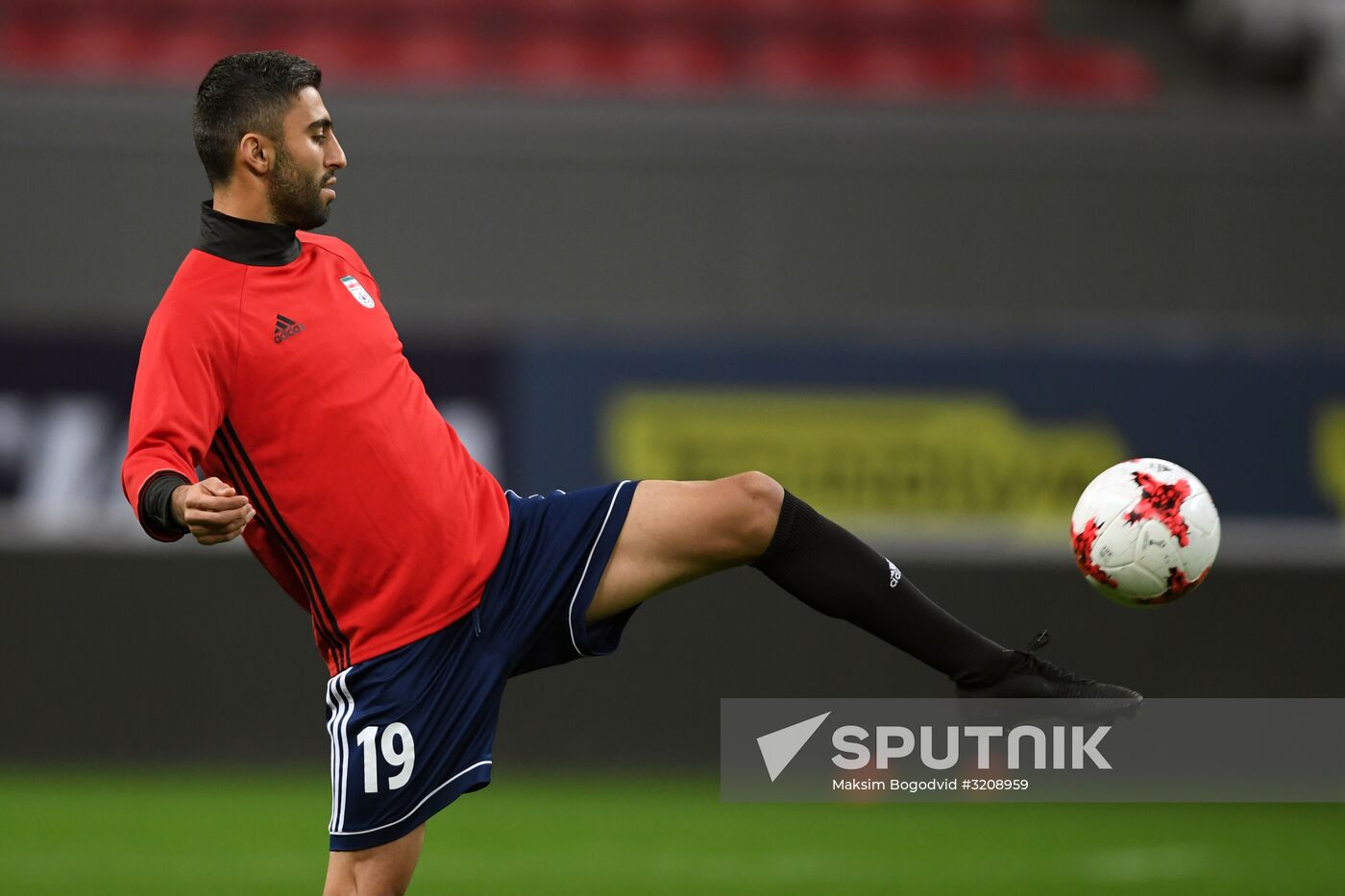 Football. Iranian team's training session