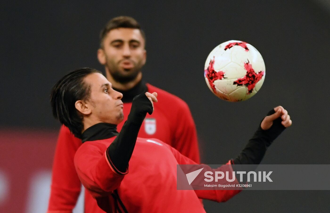 Football. Iranian team's training session