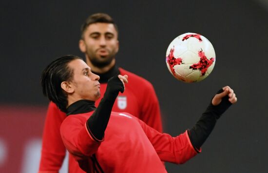 Football. Iranian team's training session