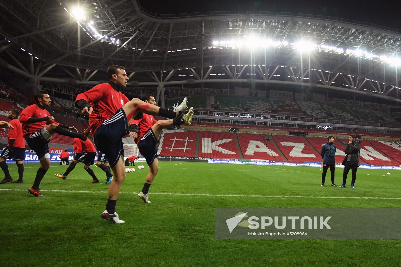 Football. Iranian team's training session