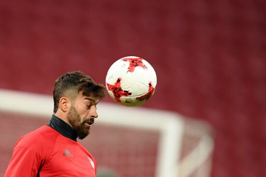 Football. Iranian team's training session