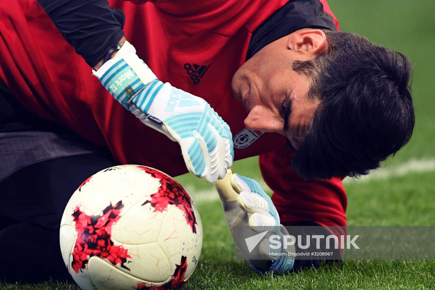 Football. Iranian team's training session
