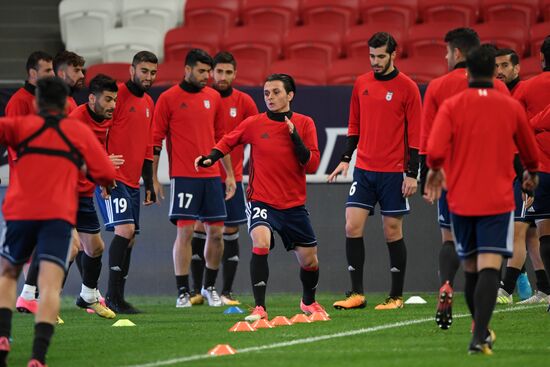 Football. Iranian team's training session