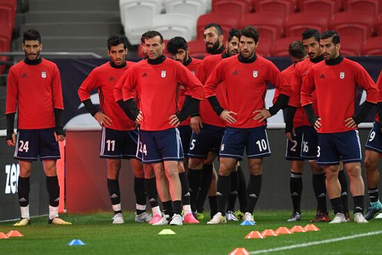 Football. Training of Iran's national team