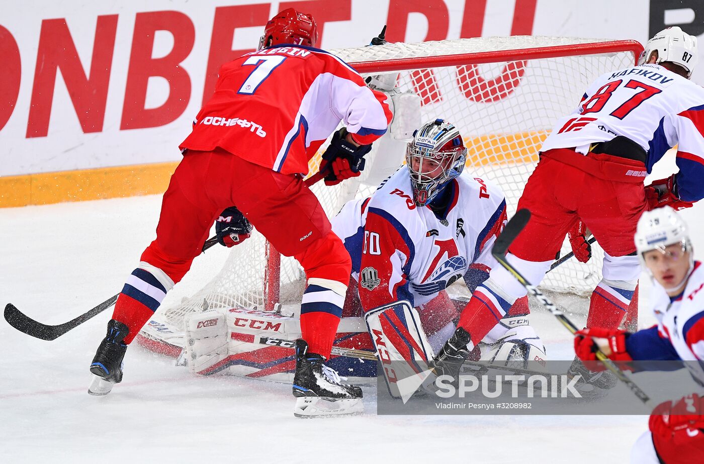 Hockey. KHL. CSKA vs Lokomotiv