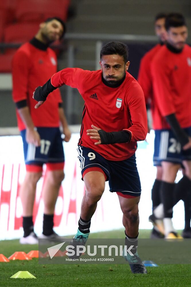 Football. Training of Iran's national team
