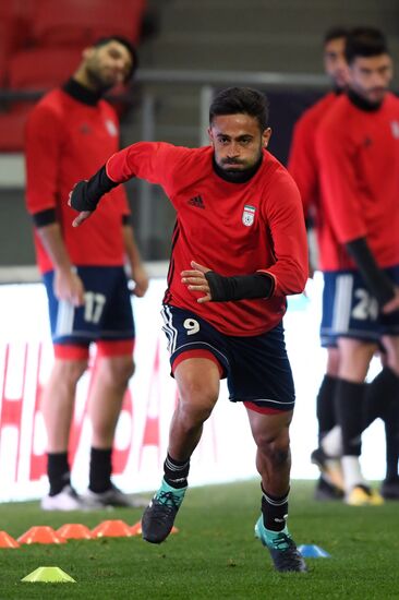 Football. Training of Iran's national team