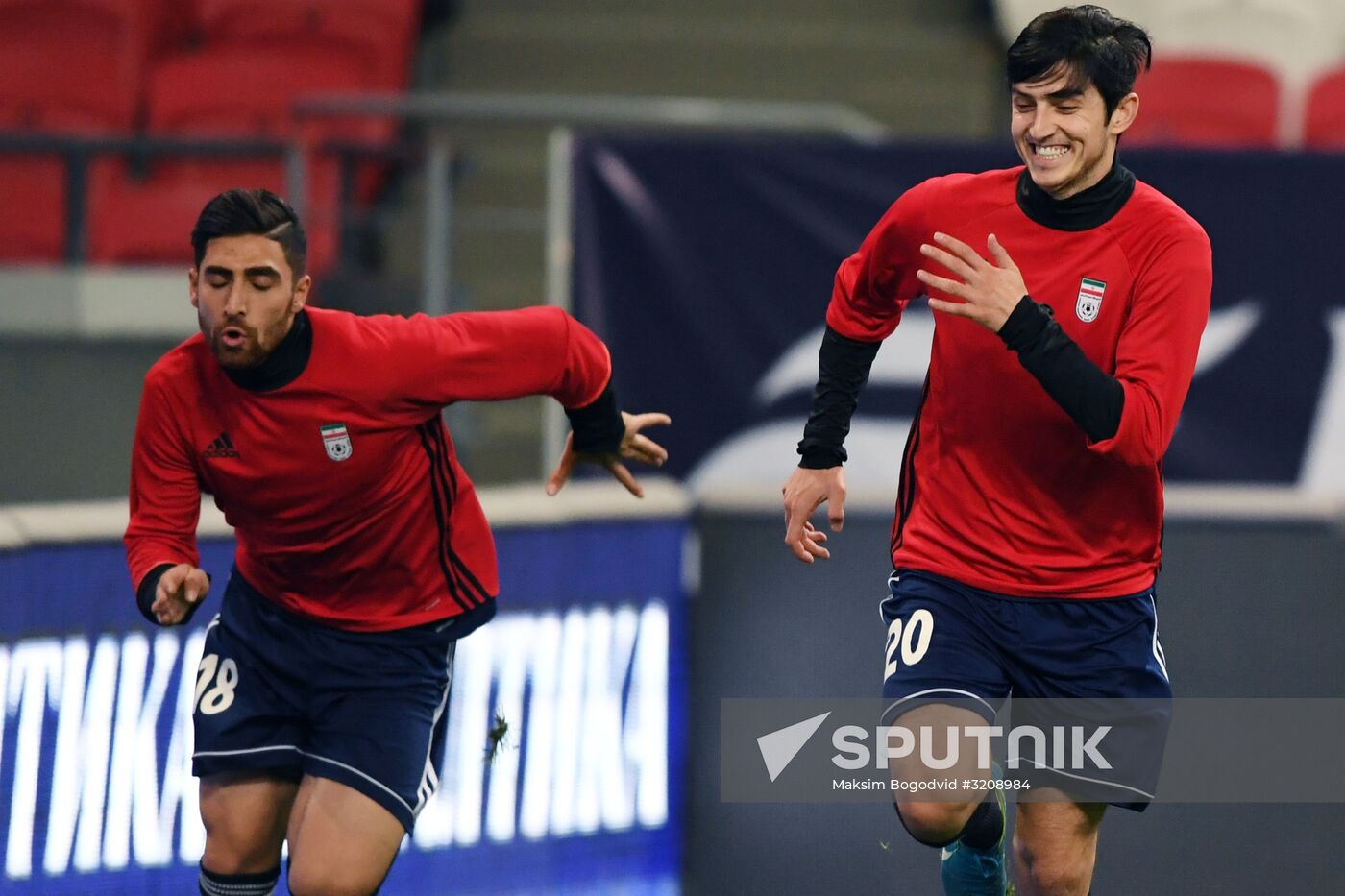 Football. Training of Iran's national team