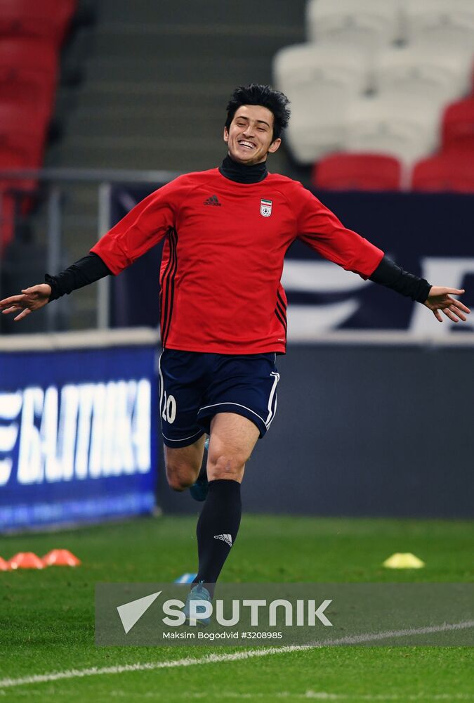 Football. Training of Iran's national team