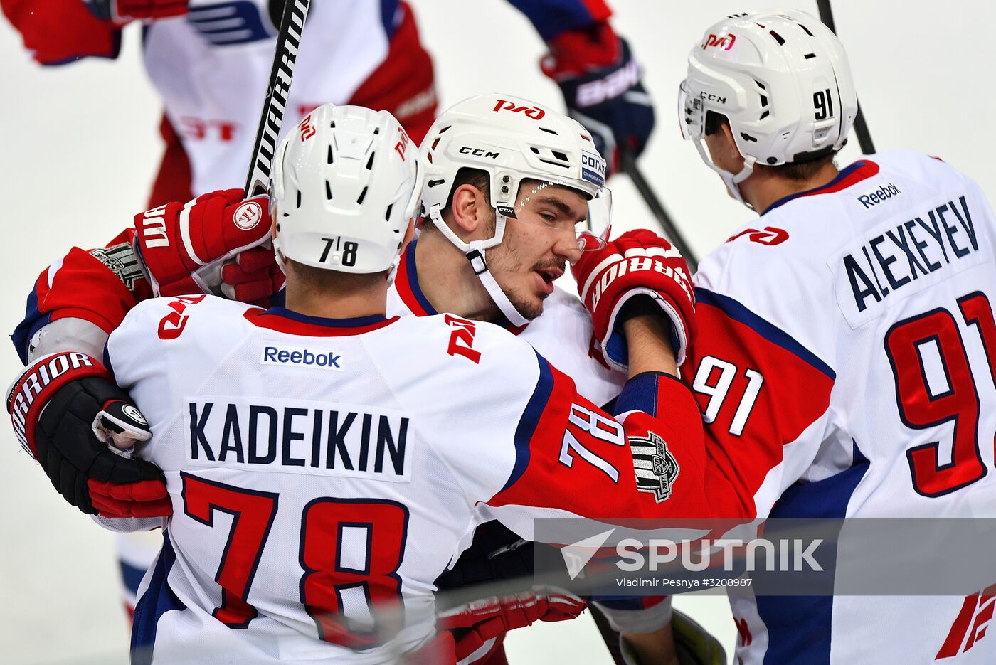 Hockey. KHL. CSKA vs Lokomotiv