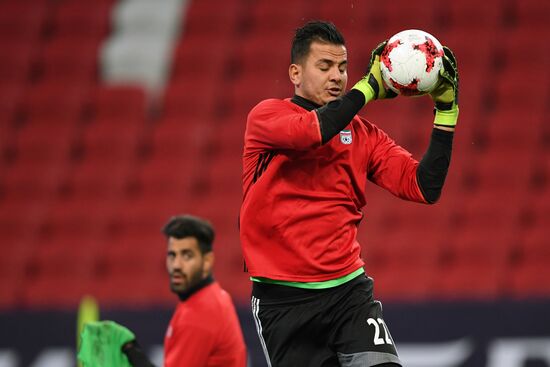 Football. Training of Iran's national team