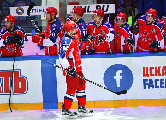 Hockey. KHL. CSKA vs Lokomotiv