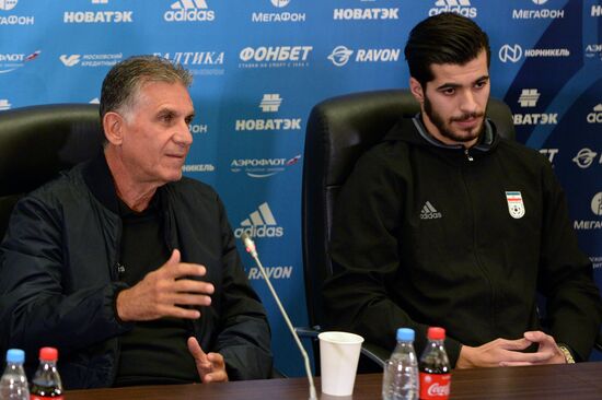 Football. Iranian team's training session
