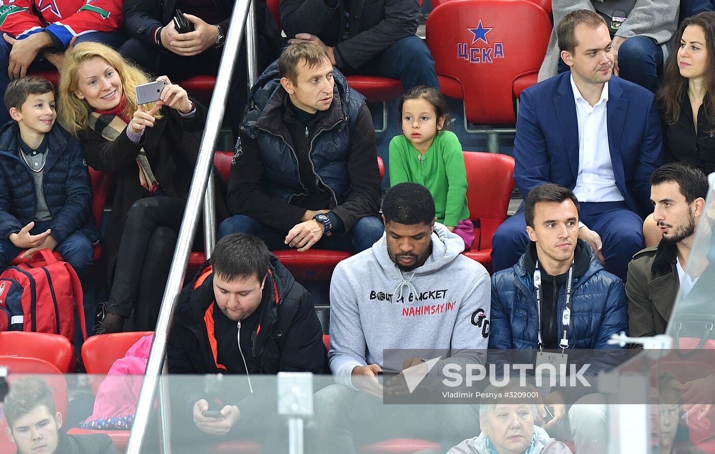 Hockey. KHL. CSKA vs Lokomotiv