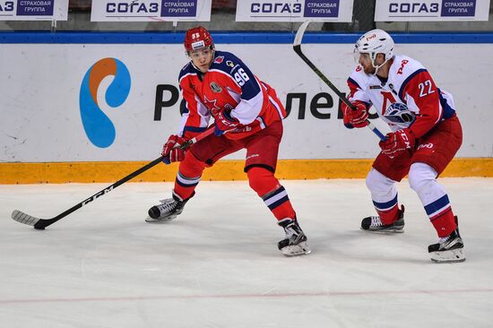 Hockey. KHL. CSKA vs Lokomotiv