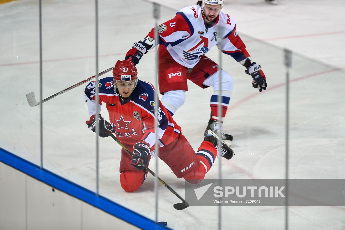 Hockey. KHL. CSKA vs Lokomotiv