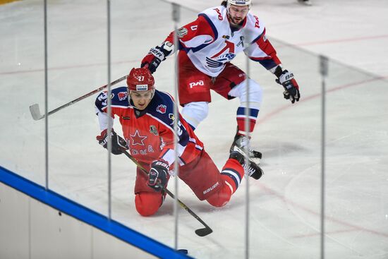 Hockey. KHL. CSKA vs Lokomotiv