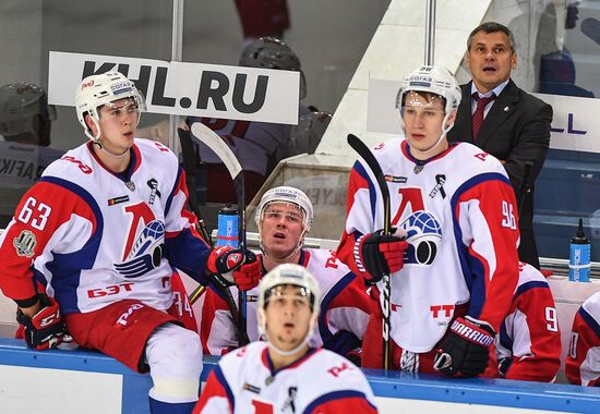 Hockey. KHL. CSKA vs Lokomotiv