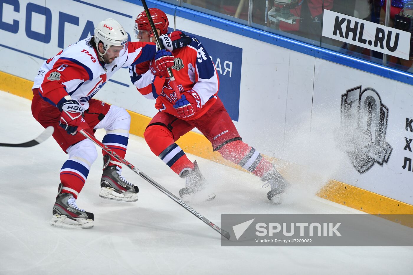 Hockey. KHL. CSKA vs Lokomotiv