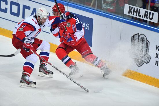 Hockey. KHL. CSKA vs Lokomotiv
