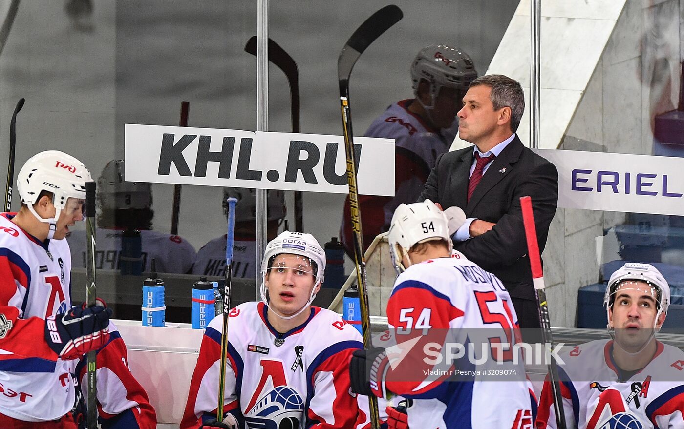 Hockey. KHL. CSKA vs Lokomotiv