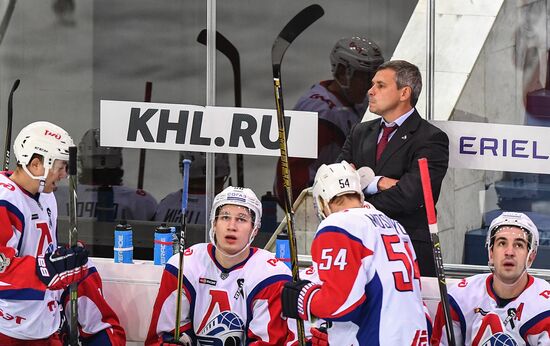 Hockey. KHL. CSKA vs Lokomotiv