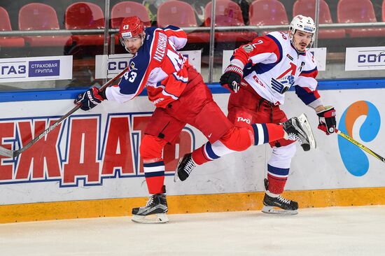 Hockey. KHL. CSKA vs Lokomotiv