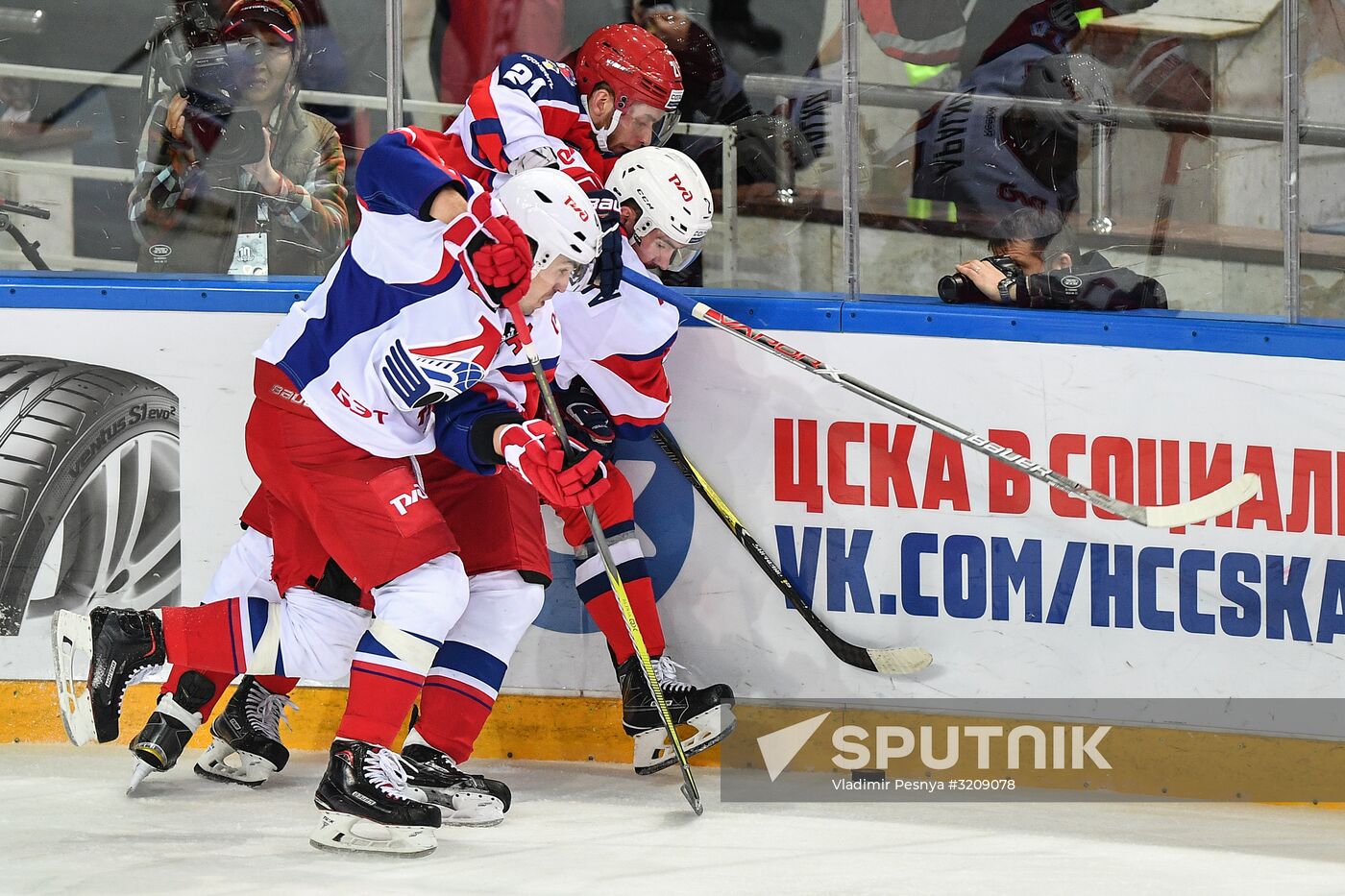 Hockey. KHL. CSKA vs Lokomotiv