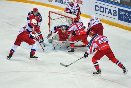 Hockey. KHL. CSKA vs Lokomotiv
