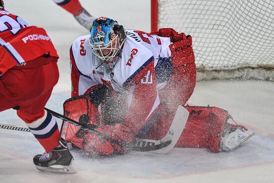 Hockey. KHL. CSKA vs Lokomotiv