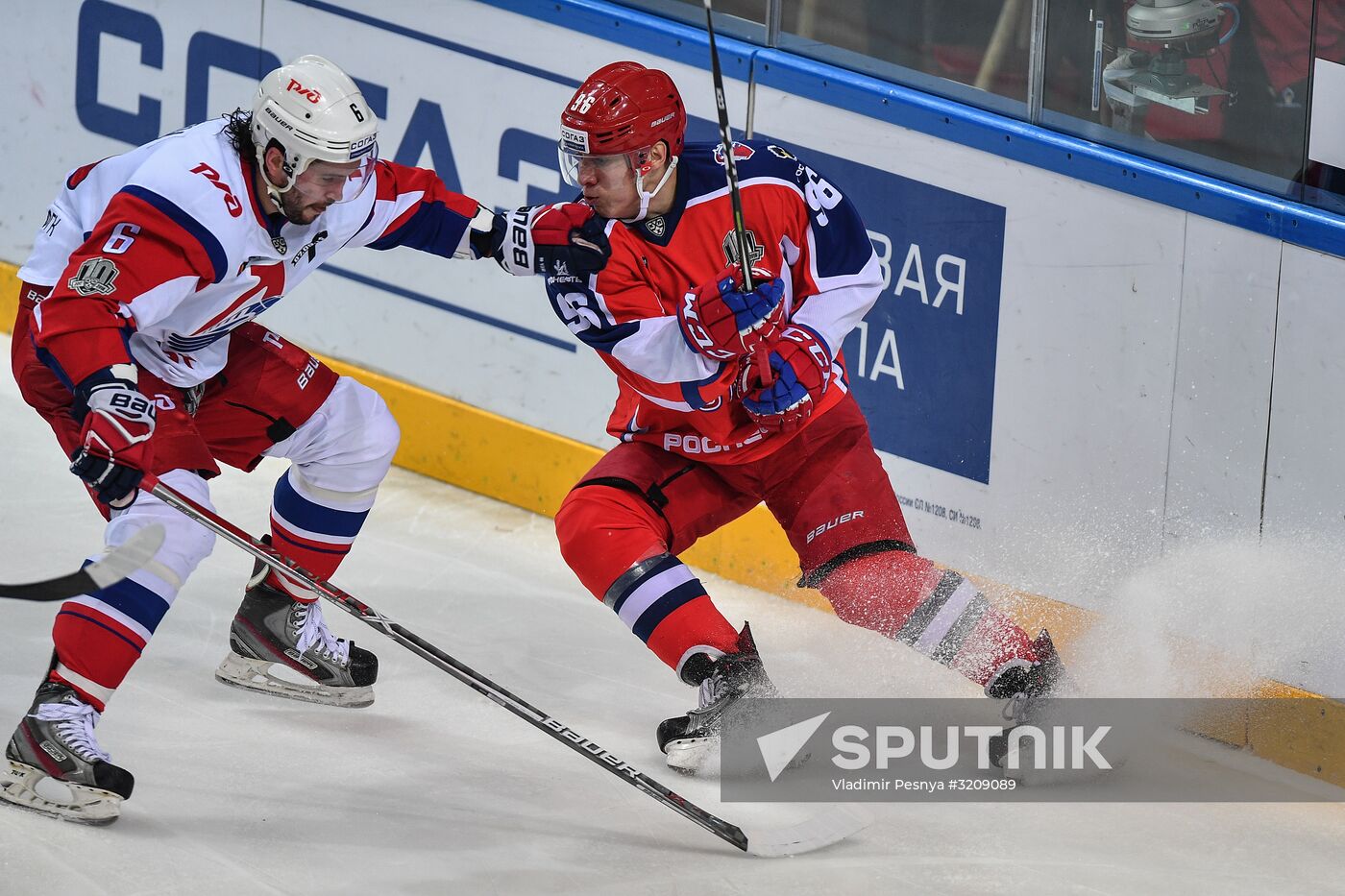 Hockey. KHL. CSKA vs Lokomotiv