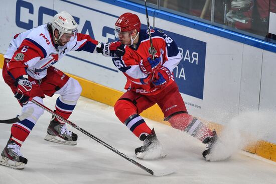 Hockey. KHL. CSKA vs Lokomotiv