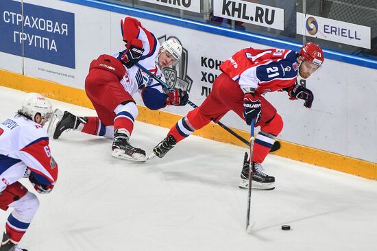 Hockey. KHL. CSKA vs Lokomotiv