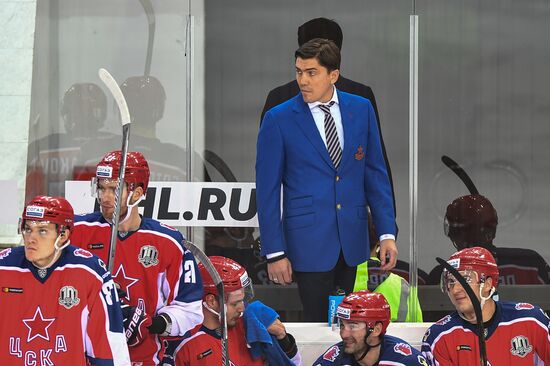 Hockey. KHL. CSKA vs Lokomotiv