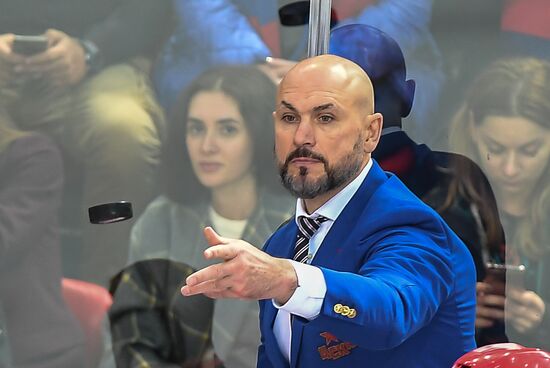 Hockey. KHL. CSKA vs Lokomotiv