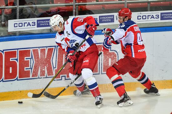 Hockey. KHL. CSKA vs Lokomotiv