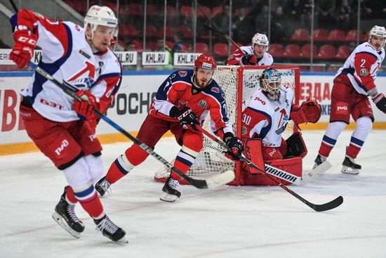 Hockey. KHL. CSKA vs Lokomotiv