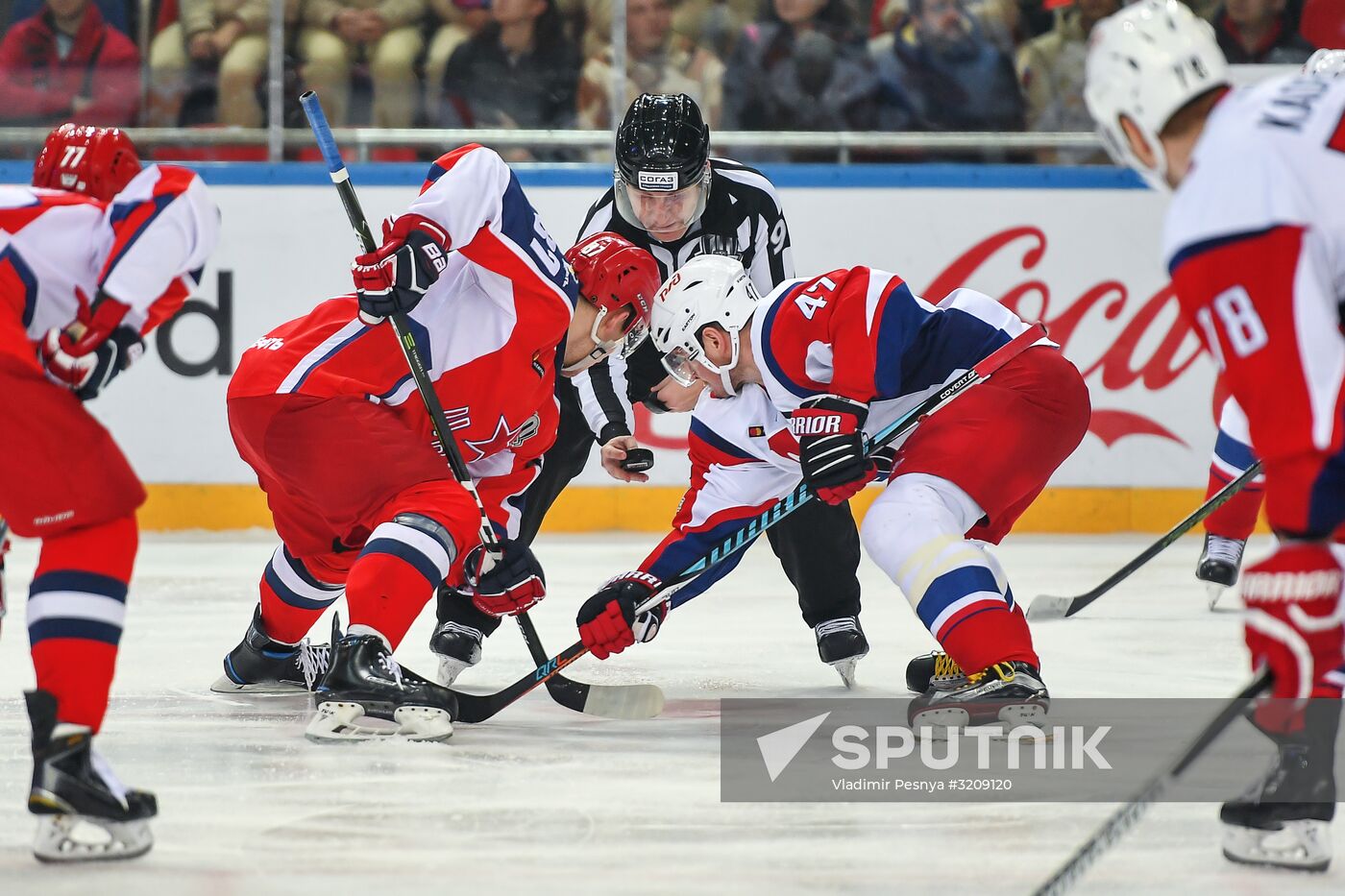 Hockey. KHL. CSKA vs Lokomotiv