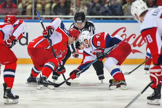 Hockey. KHL. CSKA vs Lokomotiv