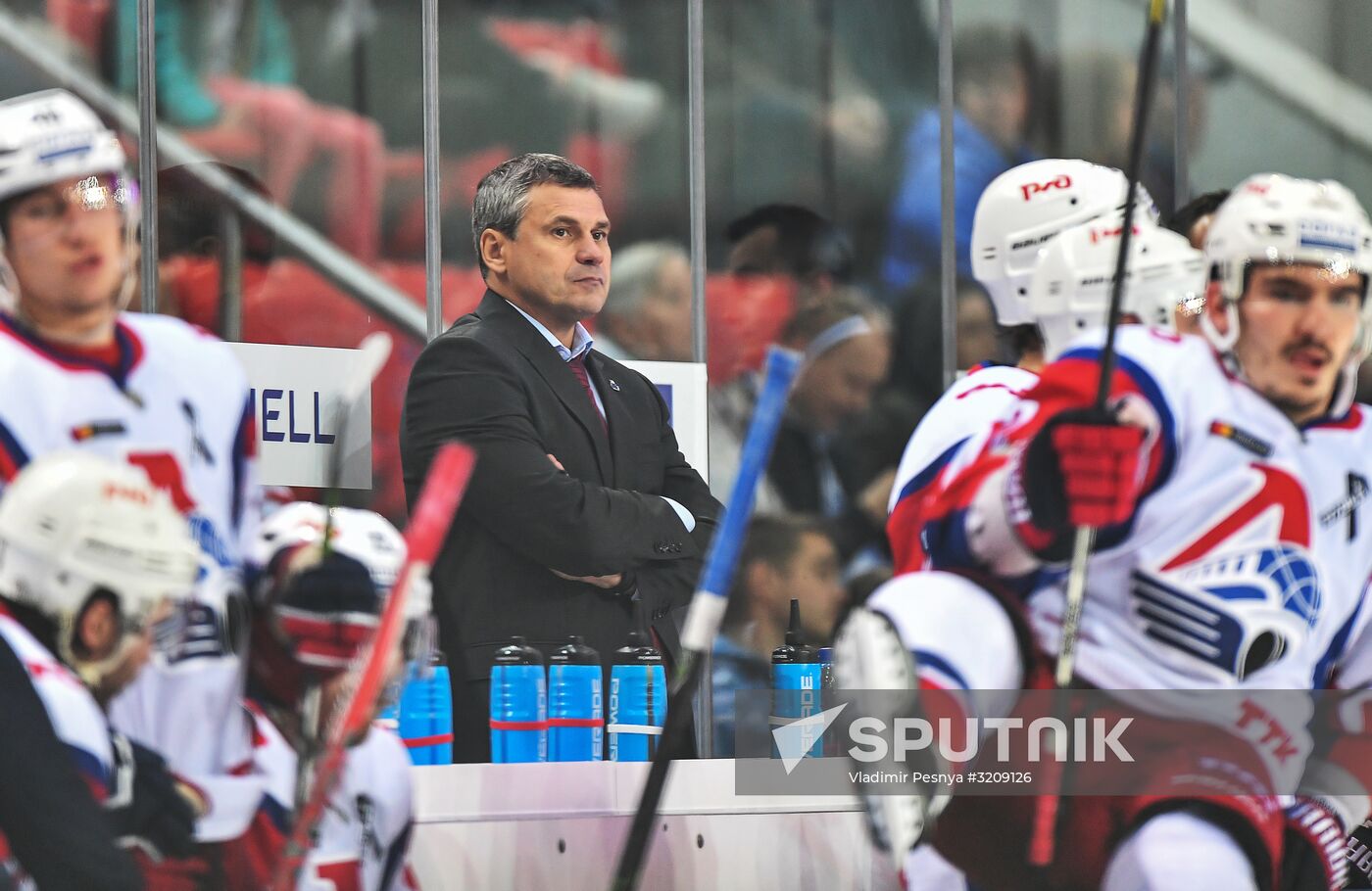 Hockey. KHL. CSKA vs Lokomotiv