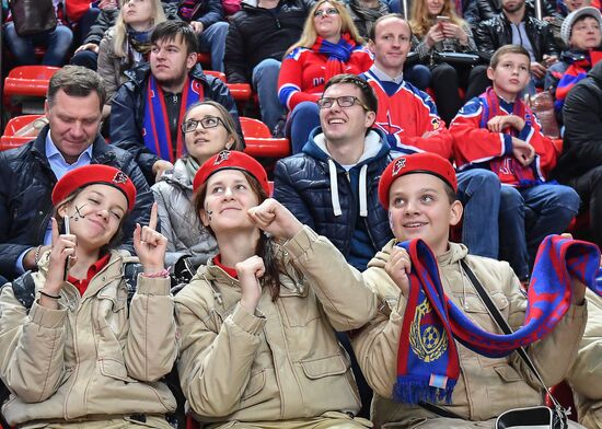 Hockey. KHL. CSKA vs Lokomotiv