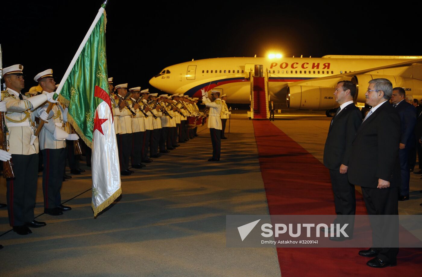 Prime Minister Dmitry Medvedev's official visit to Algeria