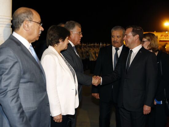 Prime Minister Dmitry Medvedev's official visit to Algeria