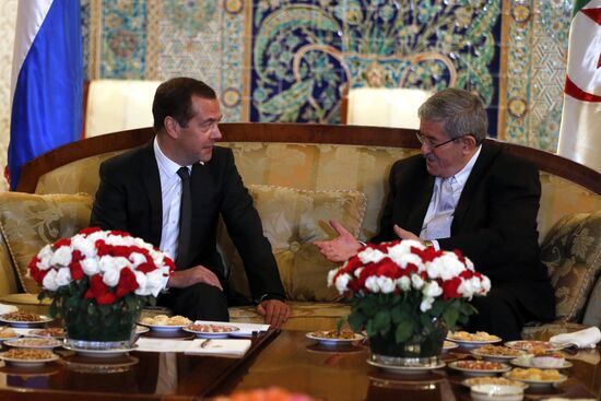 Prime Minister Dmitry Medvedev's official visit to Algeria