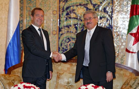 Prime Minister Dmitry Medvedev's official visit to Algeria