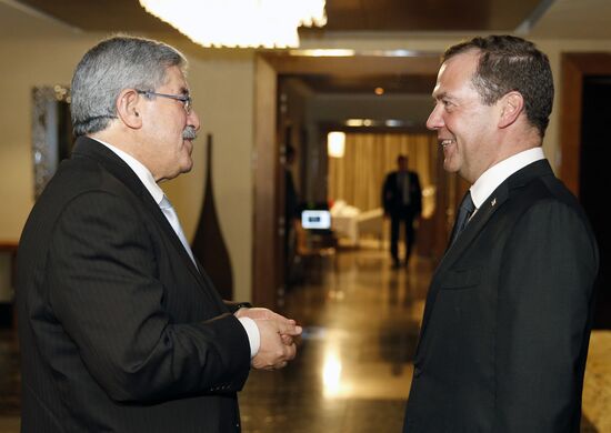 Prime Minister Dmitry Medvedev's official visit to Algeria